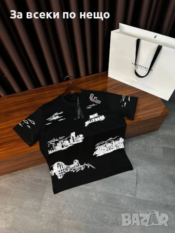 Amiri Мъжка Тениска👕Мъжка Блуза С Къс Ръкав - Различни Цветове Код Mens P.140, снимка 3 - Тениски - 53823166