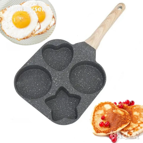 Тигани за яйца, палачинки, кюфтенца, газова индукция, снимка 6 - Съдове за готвене - 54125941