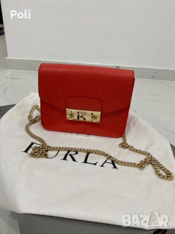 Оригинална чанта Furla, снимка 3 - Чанти - 54265973