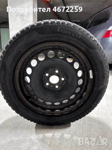 Зимни гуми Hankook 205/60/16 ДОТ със стоманени джанти 5x115 за Опел, снимка 9 - Гуми и джанти - 52697082