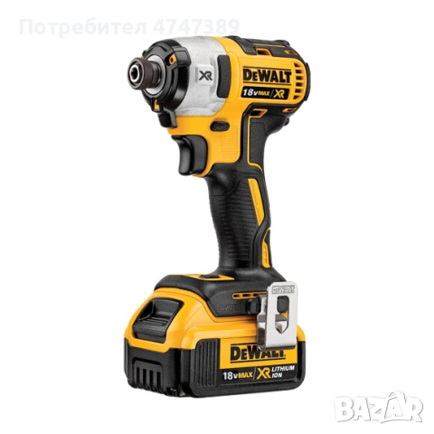 Комплект акумулаторни ударни винтоверти DeWalt DCK266P2T, 18V, снимка 4 - Други инструменти - 53624965