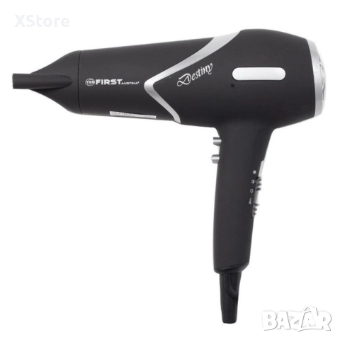 Сешоар FIRST с мощност 2200W и йонна функция, снимка 4 - Сешоари - 52508383