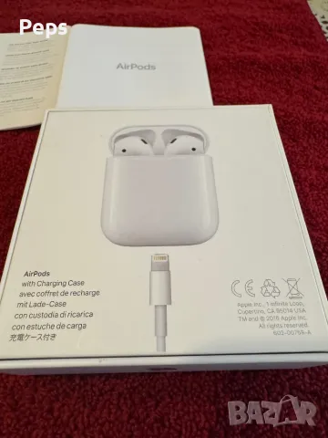 Слушалки Apple AirPods 1 generation , снимка 5 - Bluetooth слушалки - 48866331