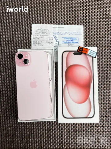 НОВ❗️ ГАРАНЦИЯ❗️ iPhone 15 Plus ❗️Лизинг от 60лв/м ❗️ Pink ❗️ 128гб Розов , снимка 3 - Apple iPhone - 47407758