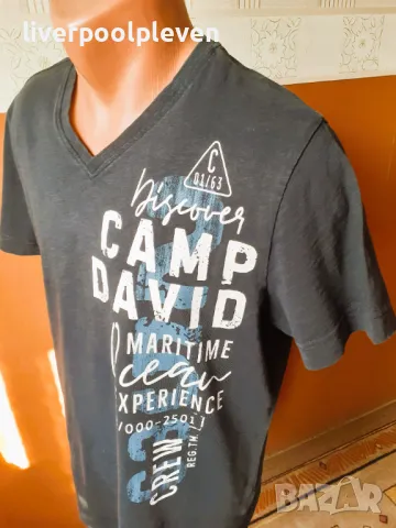 👉Camp David Original М ефектна, снимка 2 - Тениски - 47782178