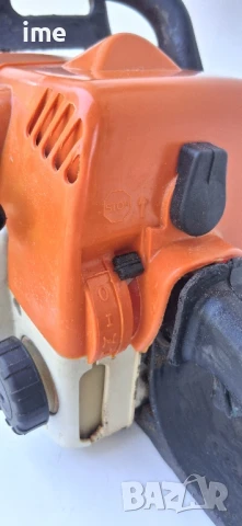 Бензинова резачка НОМЕР 11. STIHL MS 170. 30 см дъска за рязане. Проверена. РАБОТЕЩА..., снимка 6 - Градинска техника - 50894927