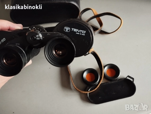 ТОП Съветски Бинокъл БПЦ 10 х 50 --TENTO--MADE IN СССР, снимка 5 - Екипировка - 52233145