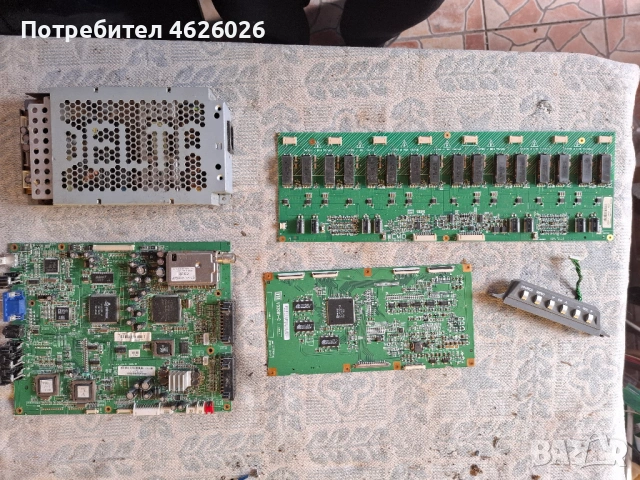 FUNAI NLC-3216/T27007 PAL V0.34/DPS-179BP/ V320B1-C/VIT70002.00 REV.5, снимка 4 - Части и Платки - 53288467