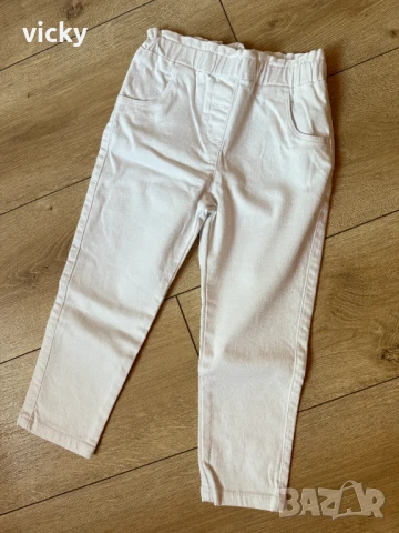 Детски дънки в синьо за момиче Mayoral, размер 104 + ПОДАРЪК, снимка 4 - Детски панталони и дънки - 51378017