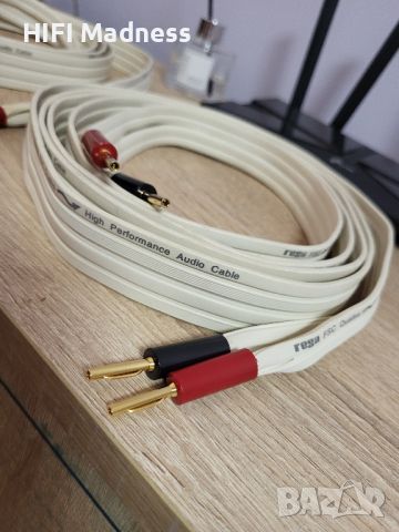 Rega FSC Quattro Bi-wire Speaker Cable / Кабели за тонколони, снимка 7 - Тонколони - 46060596