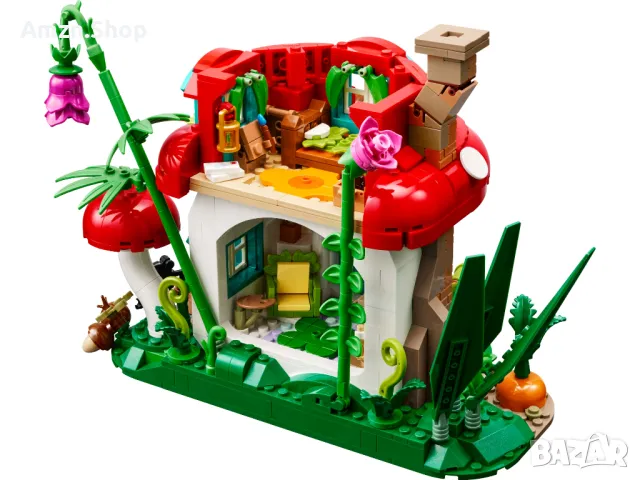 Lego bricklink 910037 Mushroom House Къща за гъби, снимка 5 - Колекции - 47309502