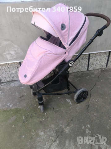  Количка Lorelli Crysta 3-in-1, снимка 3 - Детски колички - 54244245