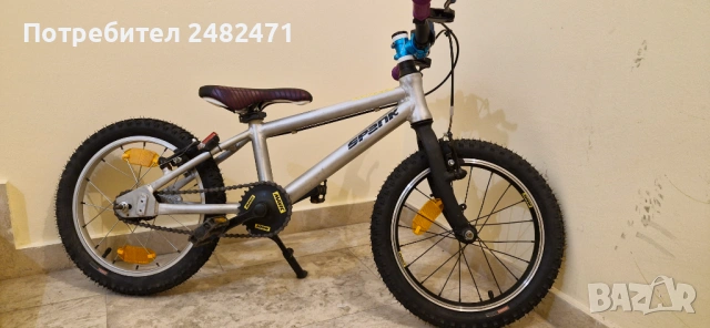 Алуминиева детско колело 16" за деца 3-6г, снимка 8 - Велосипеди - 53727172