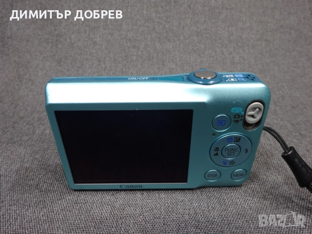 ЦИФРОВ ФОТОАПАРАТ CANON IXUS 105 12,1MP DIGITAL CAMERA, снимка 11 - Фотоапарати - 53946579