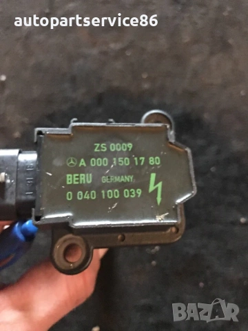 Бобина за запалване за бензин за Mercedes C Class W203 (2003) A0001501780, снимка 2 - Части - 54106751