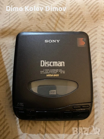 SONY Discman D33. Метално Шаси!