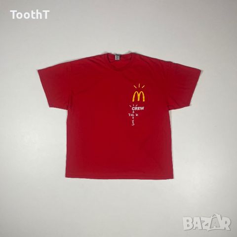 Travis Scott Mc Donald’s T-Shirt, снимка 1 - Тениски - 46773643