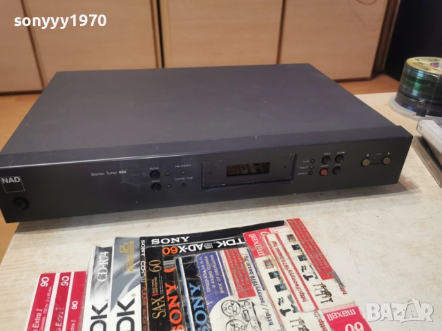 NAD 402 TUNER-ВНОС GERMANY 0703261938LCHERY1, снимка 3 - Ресийвъри, усилватели, смесителни пултове - 53749006