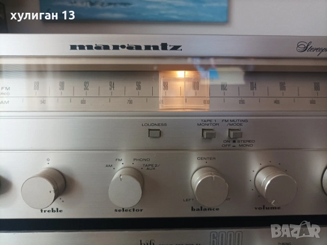 Продавам винтидж стерео ресийвър Marantz SR-810, снимка 3 - Ресийвъри, усилватели, смесителни пултове - 54236293