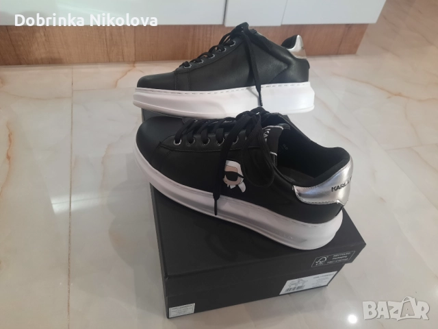 Сникърси Karl Lagerfeld, снимка 9 - Дамски ежедневни обувки - 52943673