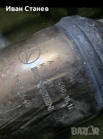 катализатор w212 E350cdi 2010г