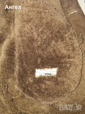 Мъжки, турски кожух от естествена кожа, снимка 5 - Палта - 41340773