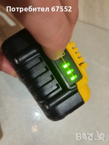 Батерия 5Аh DeWalt. Перфектна 40€ (без коментар!), снимка 4 - Други инструменти - 53963632