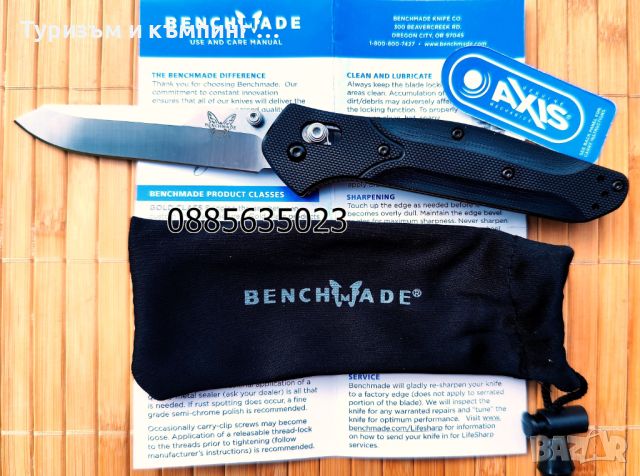  Benchmade 940 Osborne , снимка 2 - Ножове - 46793183