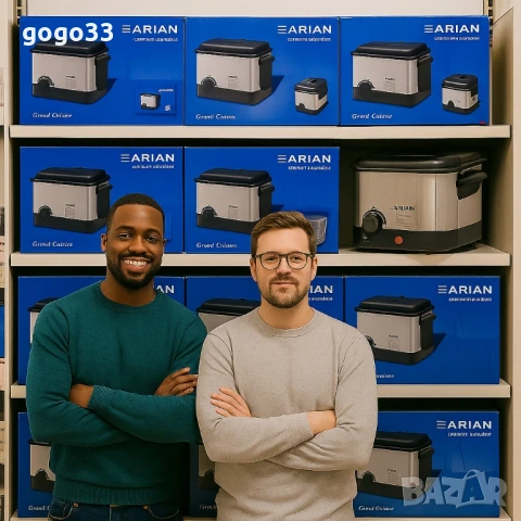 Хрупкаво удоволствие без бъркотия – Фритюрник Arian D-F.AR-06, снимка 5 - Фритюрници - 51312077