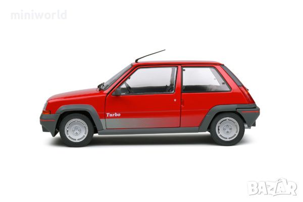 Renault 5 GT Turbo 1985 - мащаб 1:18 на Solido моделът е нов в кутия, снимка 2 - Колекции - 46322397