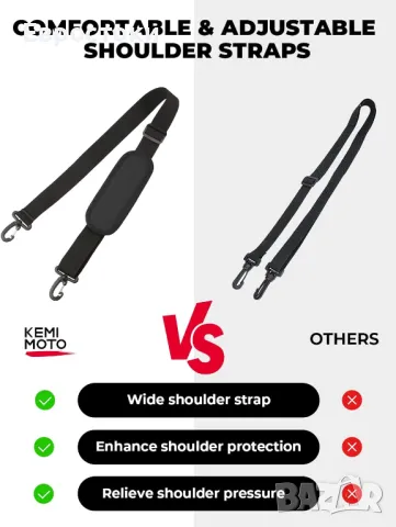 KEMIMOTO Чанта за бутилка вода, с регулируема презрамка, за туризъм, къмпинг, риболов, снимка 6 - Екипировка - 49263453