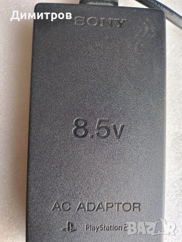 Оригинален захранващ адаптер 8,5v за Ps2+AV кабел Ps1, ps2,ps3, снимка 4 - Игри за PlayStation - 45314494