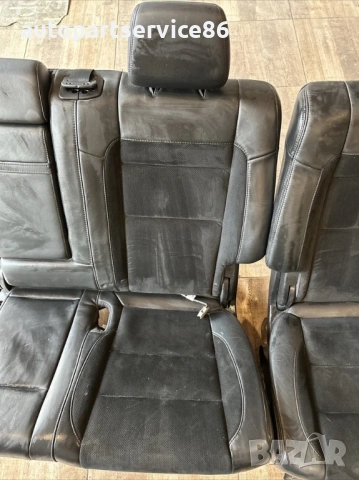 Задна седалка от кожа за Jeep Grand Cherokee (2012), снимка 2 - Части - 53509279