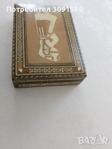     кутия за бижута със зия Близкия изток, кутии с инкрустиран седеф от народното изкуство, дървена , снимка 9 - Колекции - 45523823