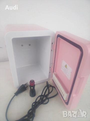 Мини хладилник OLVY с обем 4 литра за козметика, бебешка храна, мляко,храна,напитки, фреш, снимка 7 - Други - 53936233