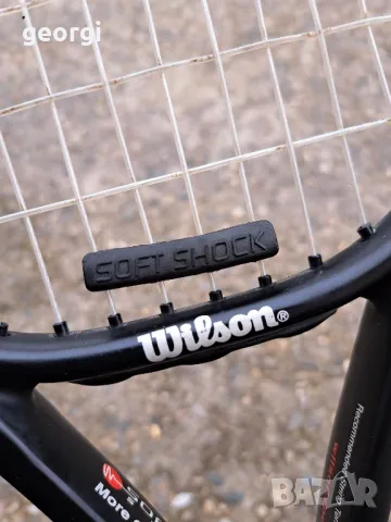тенис ракета Wilson Sting Graphite Soft Shock , снимка 6 - Тенис - 49284371