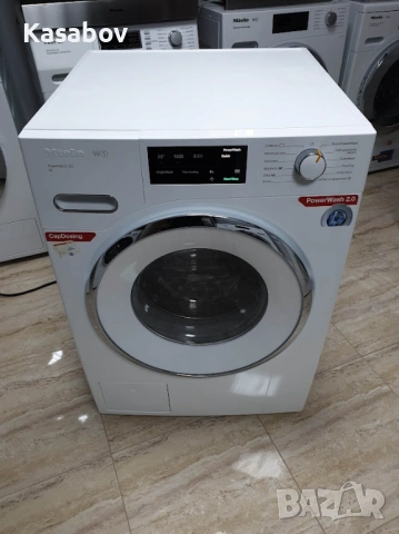 9кг - 1600rpm - PowerWash - Miele W1 Пералня Миеле 12м Гаранция, снимка 4 - Перални - 53908580