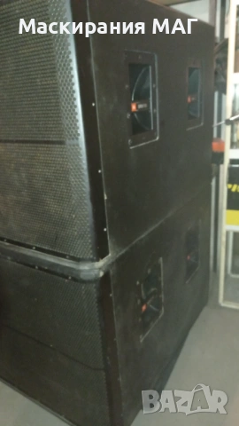 Бас каса двойна 18" 2 броя, снимка 2 - Тонколони - 53136071