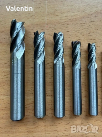 Комплект нови HSS фрезери 10 броя, снимка 5 - Други инструменти - 53460503