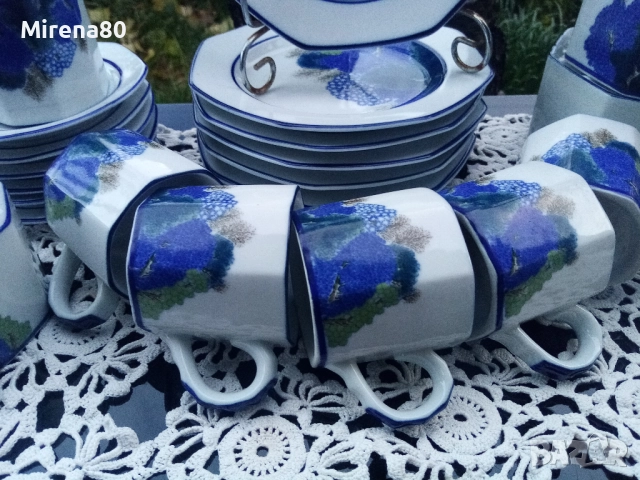 Винтидж сервиз в азиатски стил - 22 части !, снимка 3 - Сервизи - 52515008