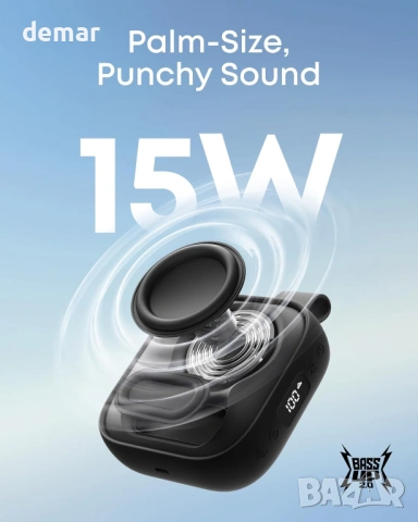 Преносим Bluetooth високоговорител Soundcore Boom Go 3i от Anker, 15W, BassUp 2.0, Bluetooth 6.0, снимка 2 - Bluetooth тонколони - 53924224