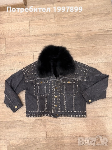 Дамско яке с пух, снимка 3 - Якета - 51972476