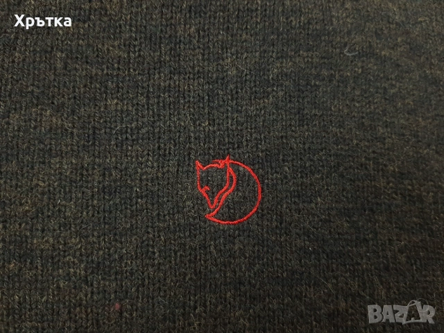 Fjallraven Shepparton - Оригинален мъжки пуловер от вълна размер M, снимка 6 - Пуловери - 53929853
