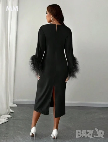 Нова елегантна рокля голям размер 4ХЛ, снимка 2 - Рокли - 51180228