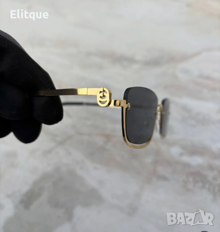 очила с черен обикновен калъф и ув защита Gucci, снимка 2 - Слънчеви и диоптрични очила - 53225201