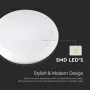 LED плафон със сензор за движение 20W 3в1 VT-8222 V-TAC, снимка 4