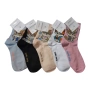 Дамски памучни чорапи с катерички – комплект от 5 , снимка 2