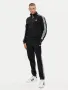 Анцуг, спортен екип комплект Adidas Basic 3-Stripes IC6747 Черен Regular Fit M размер, снимка 2