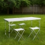 Комплект Сгъваема Маса и Столове, снимка 1