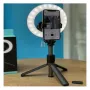Селфи стик Трипод Блутут Digital One SP01005 L07, с ринг лампа, Bluetooth, с дистанционно, стойка за, снимка 2